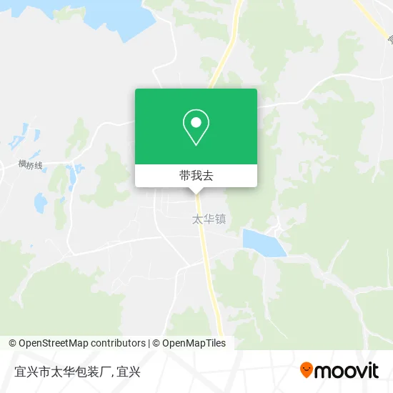 宜兴市太华包装厂地图