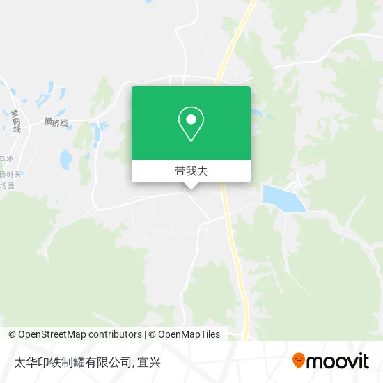 太华印铁制罐有限公司地图