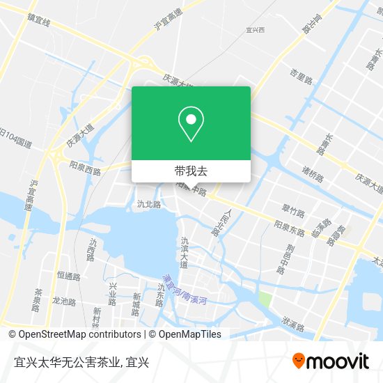 宜兴太华无公害茶业地图
