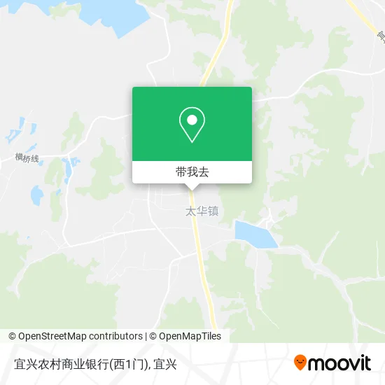 宜兴农村商业银行(西1门)地图