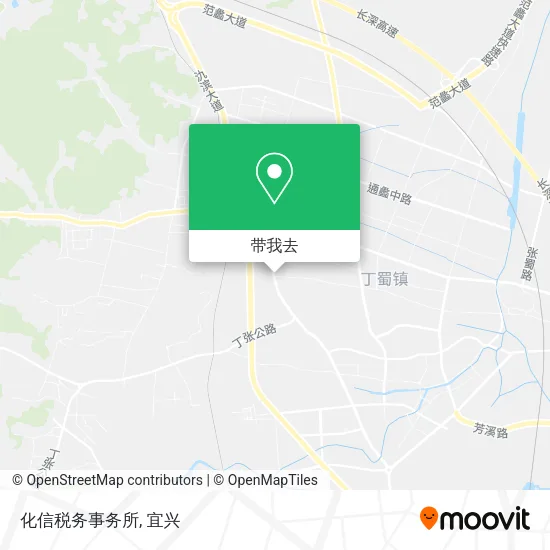 化信税务事务所地图