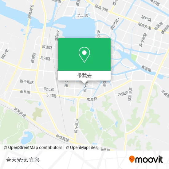 合天光伏地图