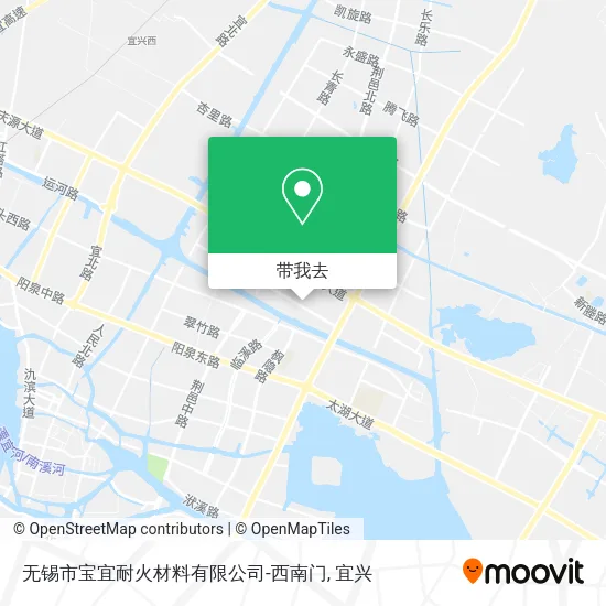 无锡市宝宜耐火材料有限公司-西南门地图