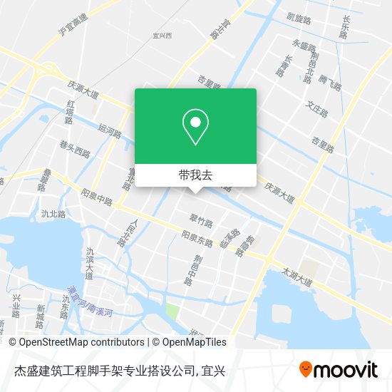 杰盛建筑工程脚手架专业搭设公司地图