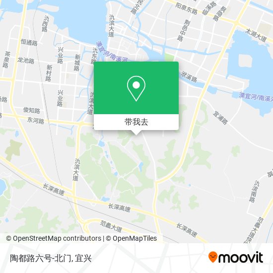 陶都路六号-北门地图