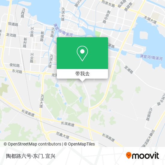 陶都路六号-东门地图