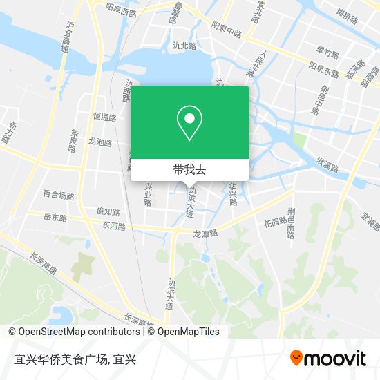 宜兴华侨美食广场地图