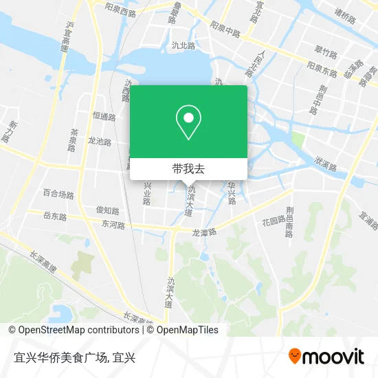 宜兴华侨美食广场地图