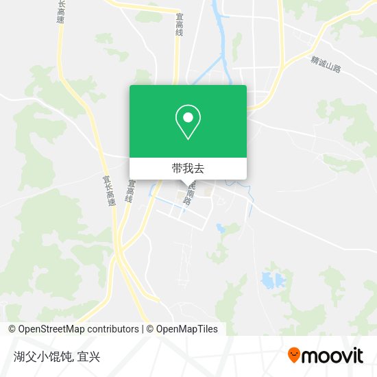 湖父小馄饨地图
