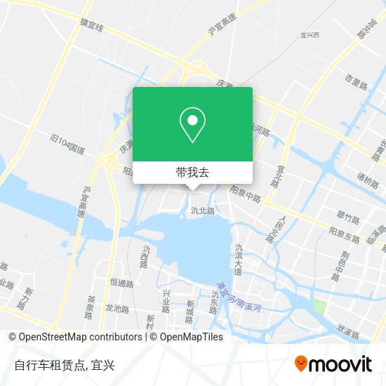 自行车租赁点地图