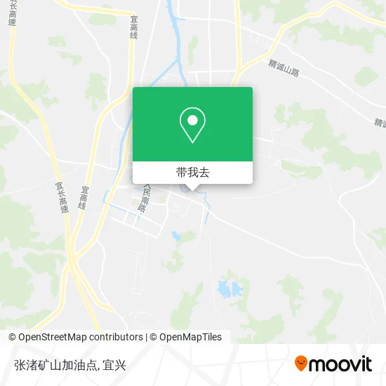 张渚矿山加油点地图