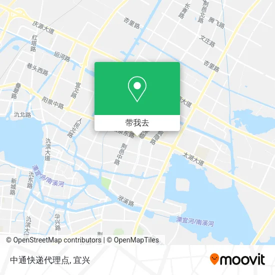 中通快递代理点地图