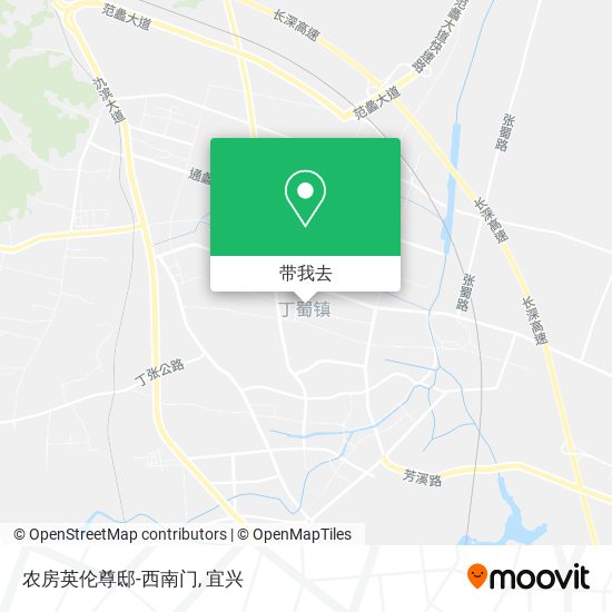 农房英伦尊邸-西南门地图
