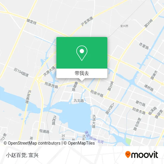 小赵百货地图