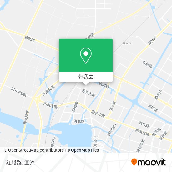 红塔路地图