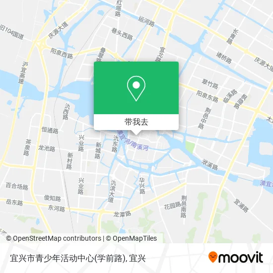 宜兴市青少年活动中心(学前路)地图