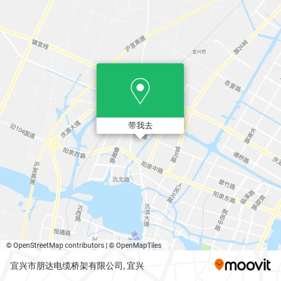 宜兴市朋达电缆桥架有限公司地图