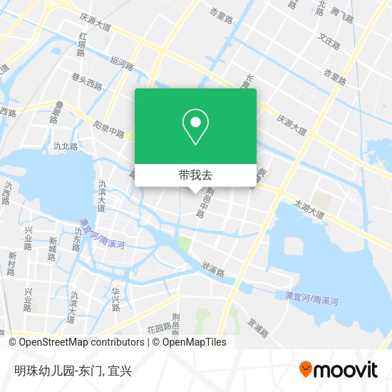 明珠幼儿园-东门地图