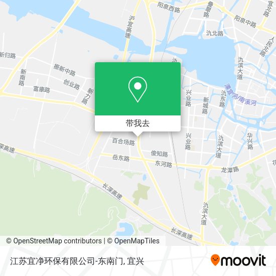 江苏宜净环保有限公司-东南门地图