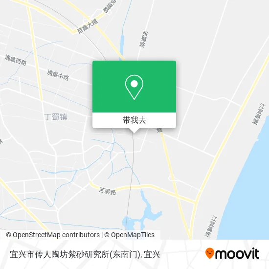 宜兴市传人陶坊紫砂研究所(东南门)地图