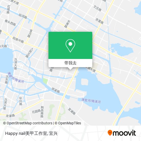 Happy  nail美甲工作室地图