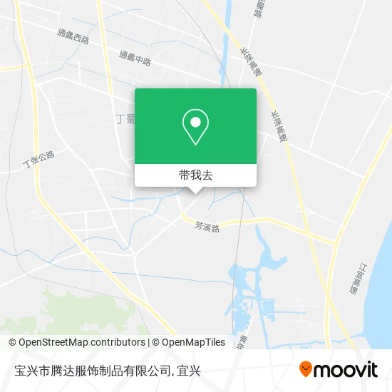 宝兴市腾达服饰制品有限公司地图