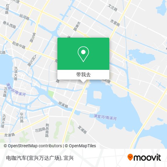 电咖汽车(宜兴万达广场)地图