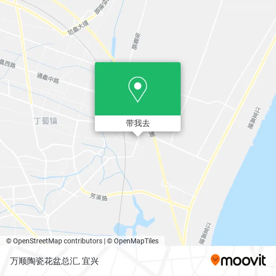 万顺陶瓷花盆总汇地图