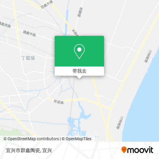 宜兴市群鑫陶瓷地图