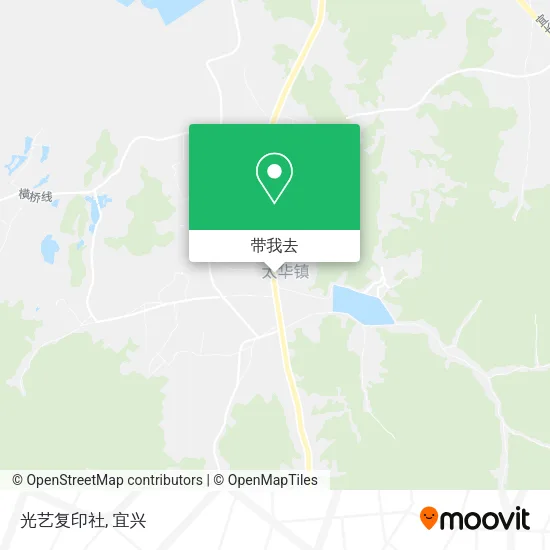 光艺复印社地图