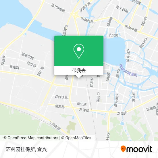 环科园社保所地图