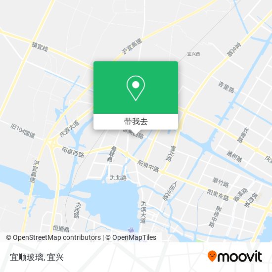 宜顺玻璃地图