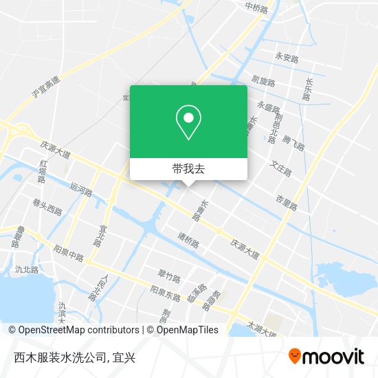 西木服装水洗公司地图