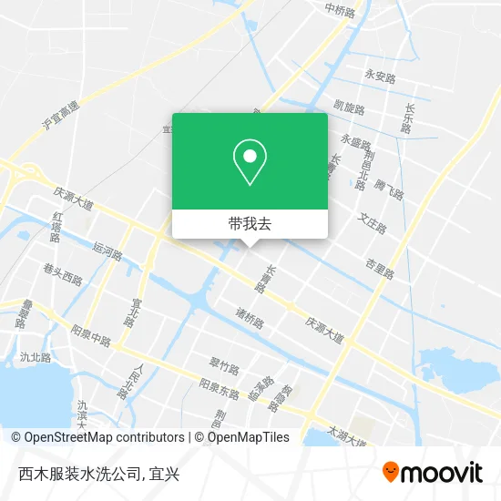 西木服装水洗公司地图