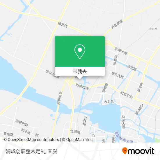 润成创展整木定制地图