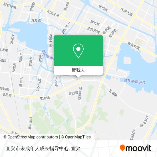 宜兴市未成年人成长指导中心地图