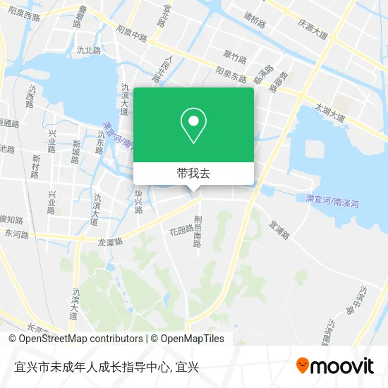 宜兴市未成年人成长指导中心地图