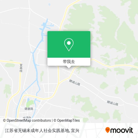 江苏省无锡未成年人社会实践基地地图