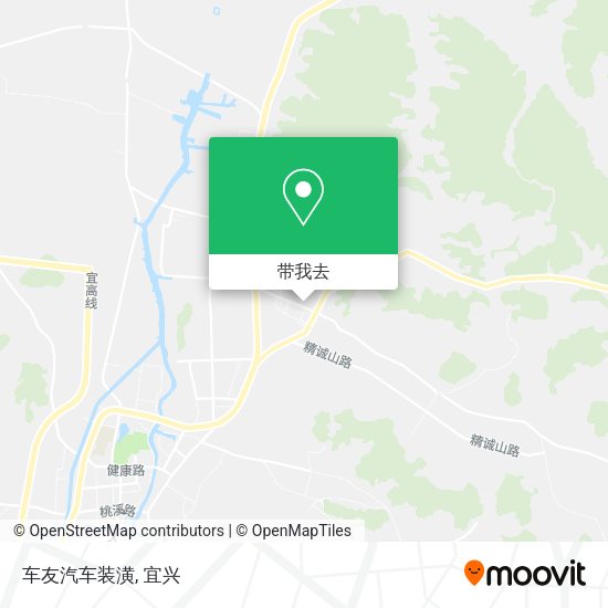 车友汽车装潢地图