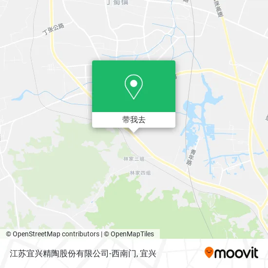 江苏宜兴精陶股份有限公司-西南门地图