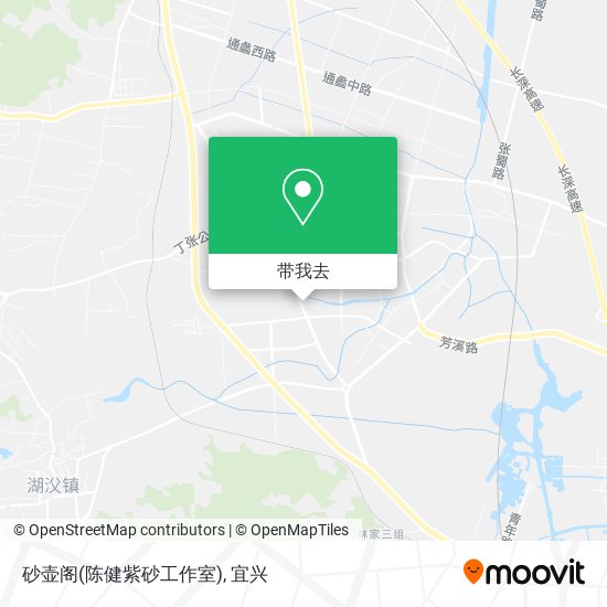 砂壶阁(陈健紫砂工作室)地图