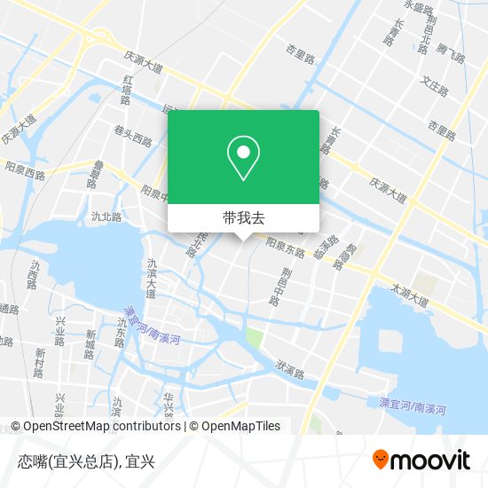 恋嘴(宜兴总店)地图