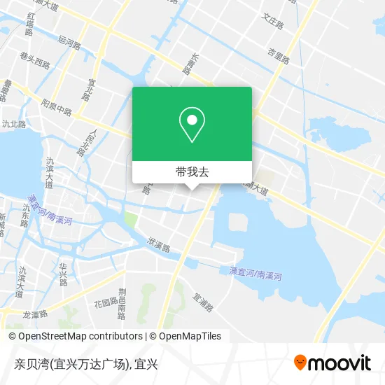 亲贝湾(宜兴万达广场)地图