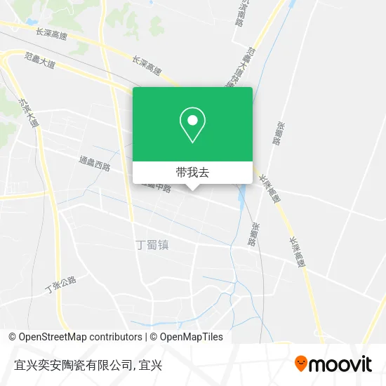 宜兴奕安陶瓷有限公司地图