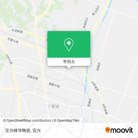 宜兴峰华陶瓷地图