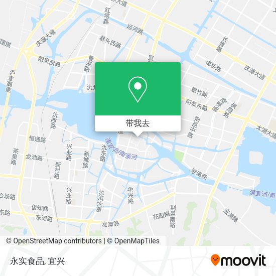 永实食品地图