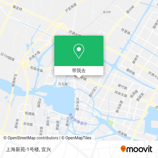 上海新苑-1号楼地图