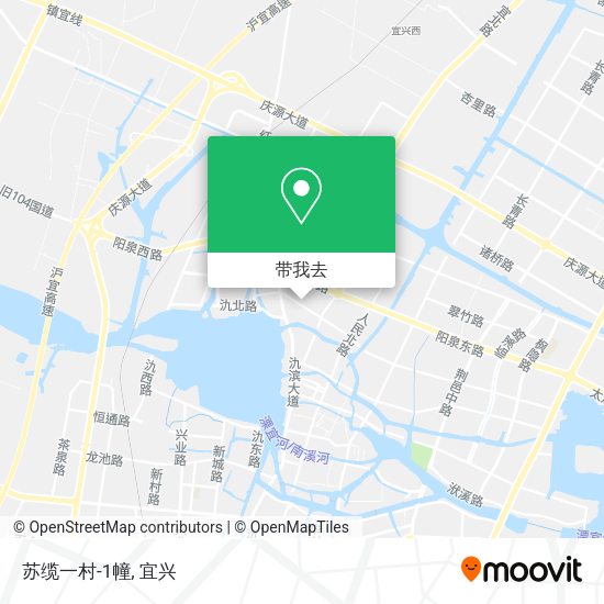 苏缆一村-1幢地图