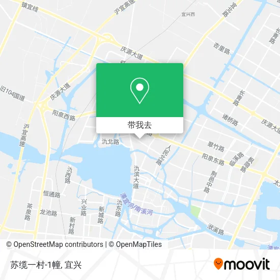 苏缆一村-1幢地图