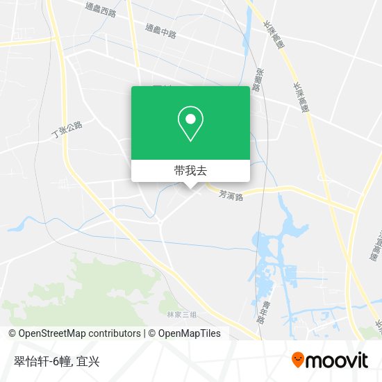 翠怡轩-6幢地图
